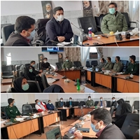بازدید مشترک معاونت بهداشتی دانشگاه و جانشین فرماندهی سپاه استان از روند اجرایی طرح شهید سلیمانی در شهرستان